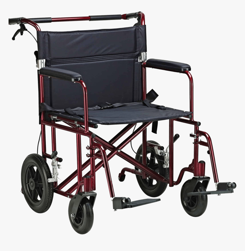 Transparent Wheelchair Person Png - Drive Medical Bariatric Heavy Duty Transport Chair, Png Download
