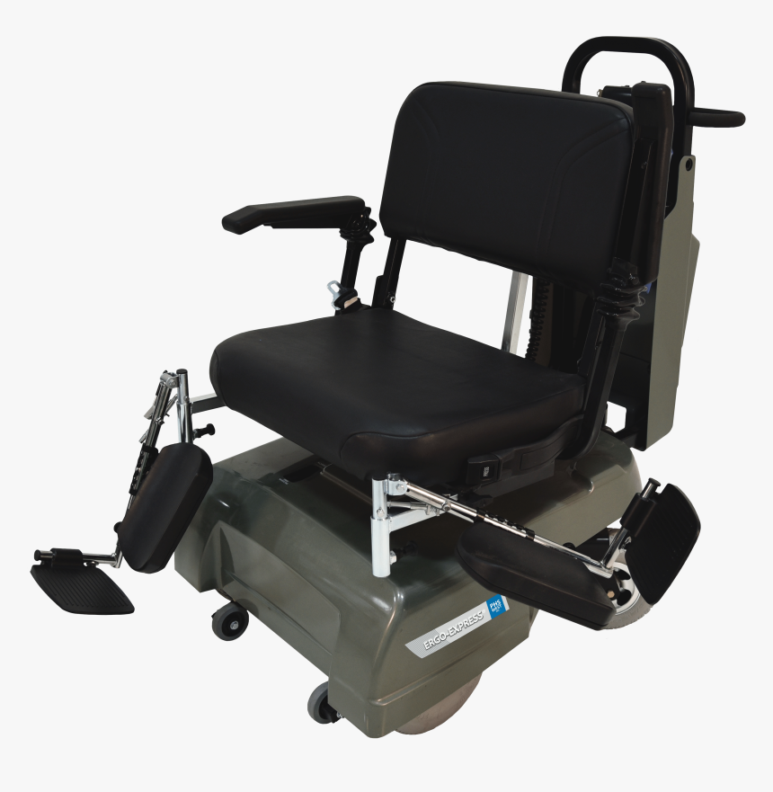 Adjustable Leg Rests On Patient Transport Chair - Office Chair, HD Png Download