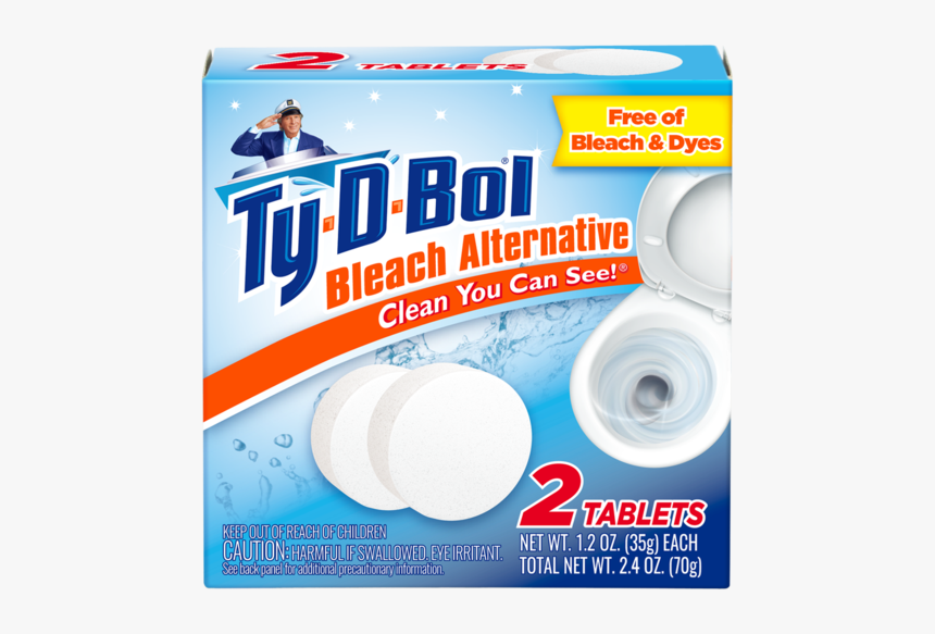 Ty D Bol Bleach Alternative Toilet Bowl Cleaner Tablet - Scare Birds Away, HD Png Download