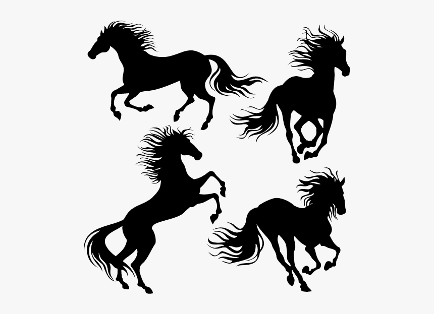 Horse Silhouette 4, HD Png Download