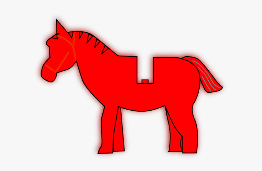 Horse Clipart Red - Clip Art, HD Png Download