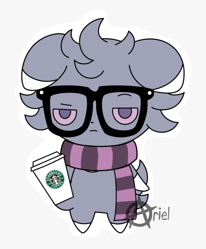 Espurr Hipster, HD Png Download