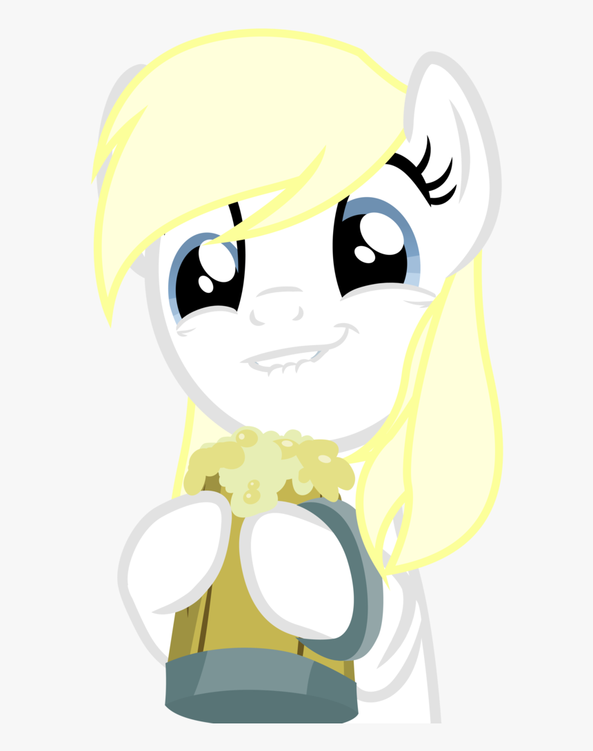 An-m, Cider, Earth Pony, Female, Hoof Hold, Lip Bite, - Cartoon, HD Png Download