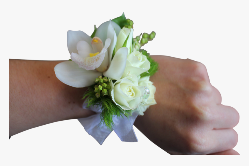 Wrist Flower Corsage White, HD Png Download