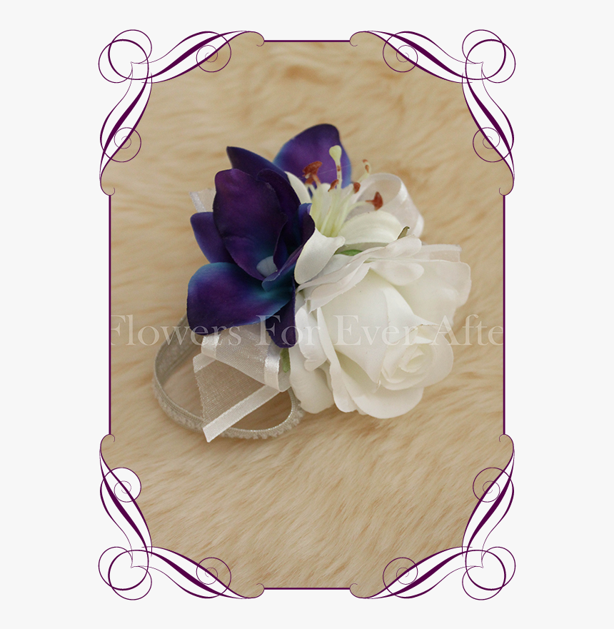 Brydie Ladies Corsage Flowers For Ever After Artificial - Bouquet, HD Png Download