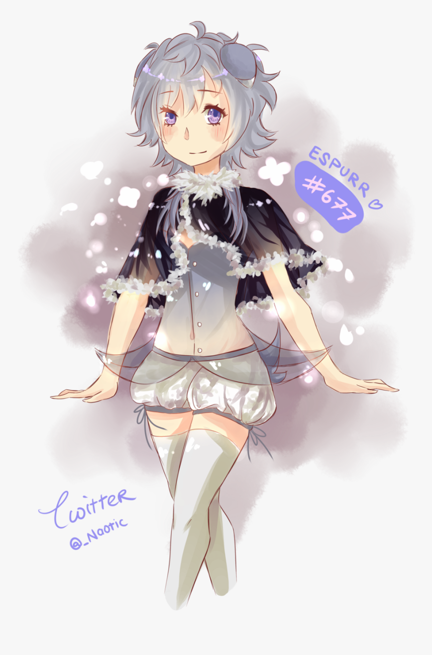 Espurr Gijinka, HD Png Download