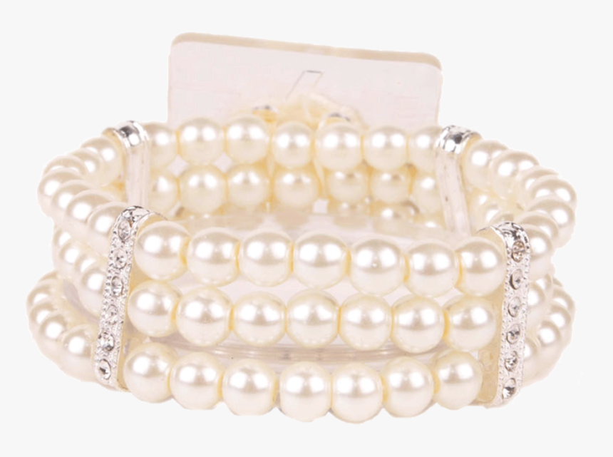 Floral Corsage Bracelet - Pearl, HD Png Download
