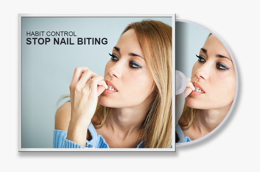 Transparent Biting Lip Png - Biting Your Nails, Png Download