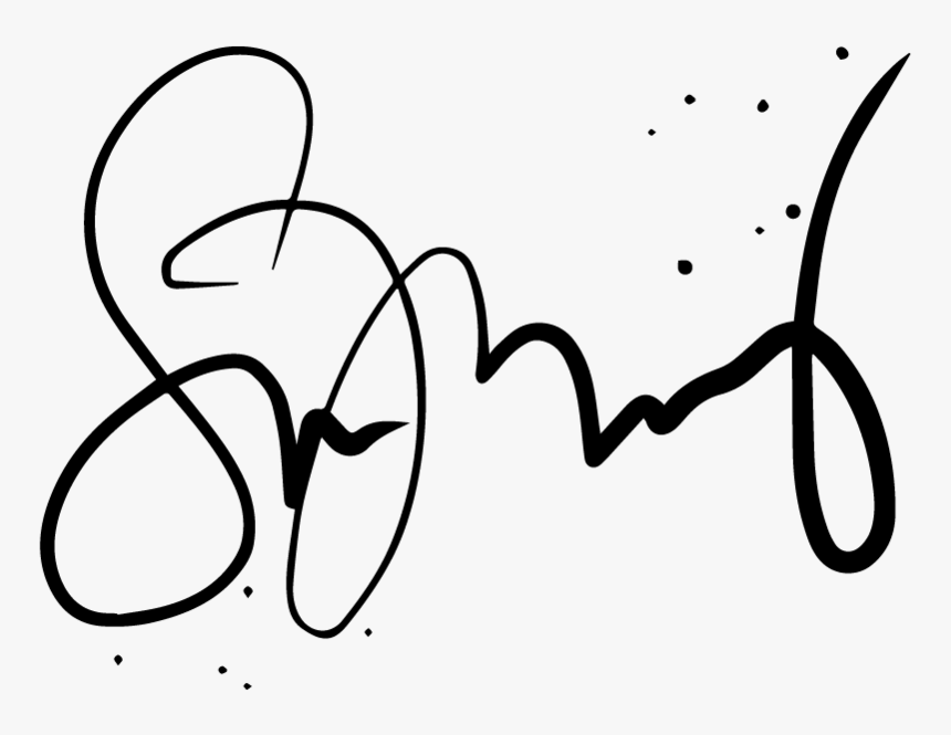 Signaturelogo Clearbk-03 - Line Art, HD Png Download