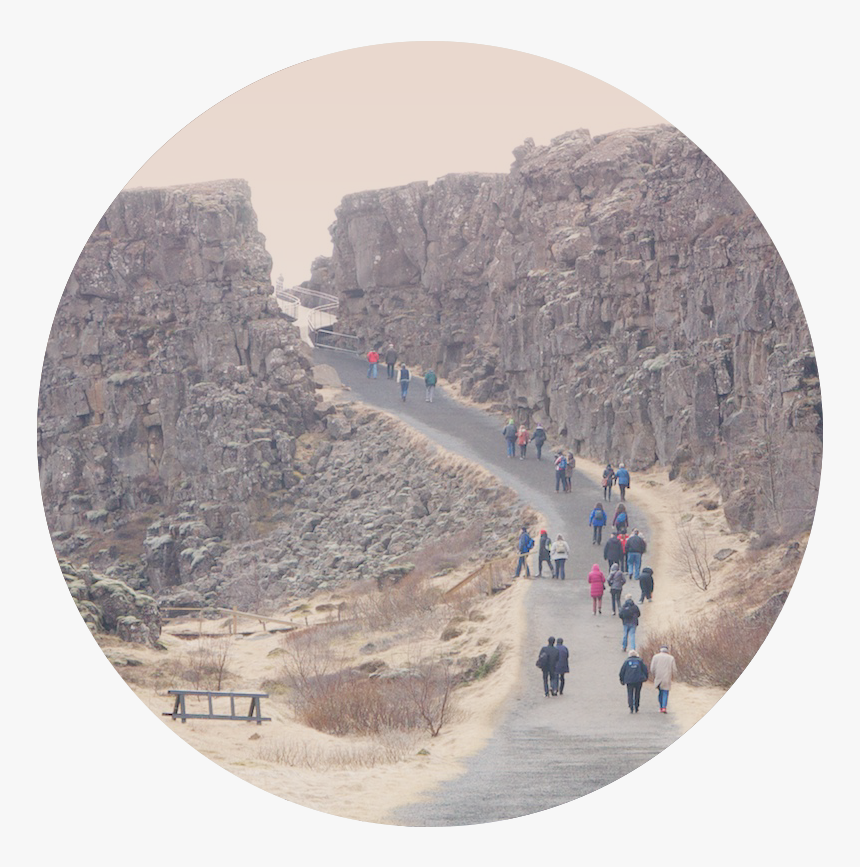 Earthquake Crack Png , Png Download - Þingvellir, Transparent Png