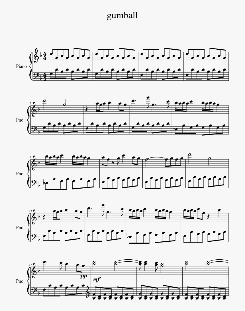 Flows In You Sheet Music, HD Png Download
