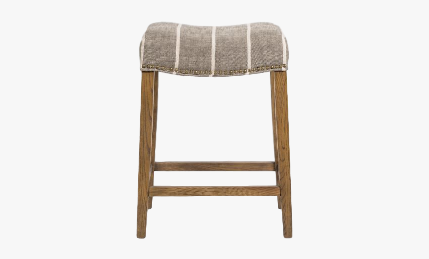 Dry Creek Stool Striped Graphite - Bar Stool, HD Png Download