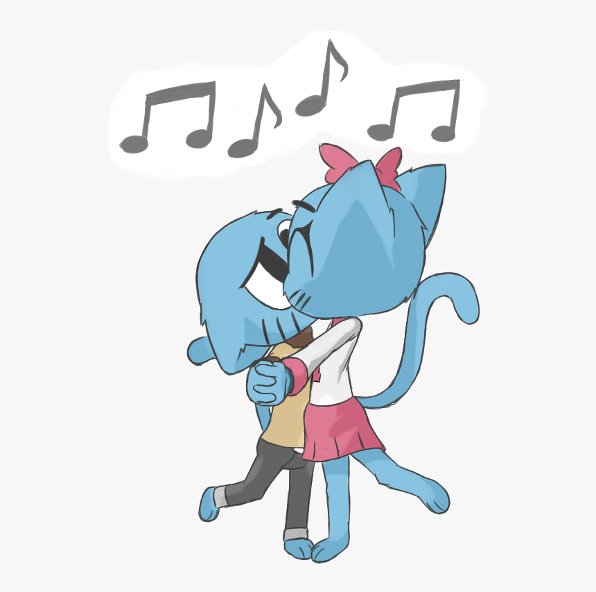 Cartoon Illustration Animated Cartoon Clip Art - Amazing World Of Gumball Fortnite Dances Gif, HD Png Download