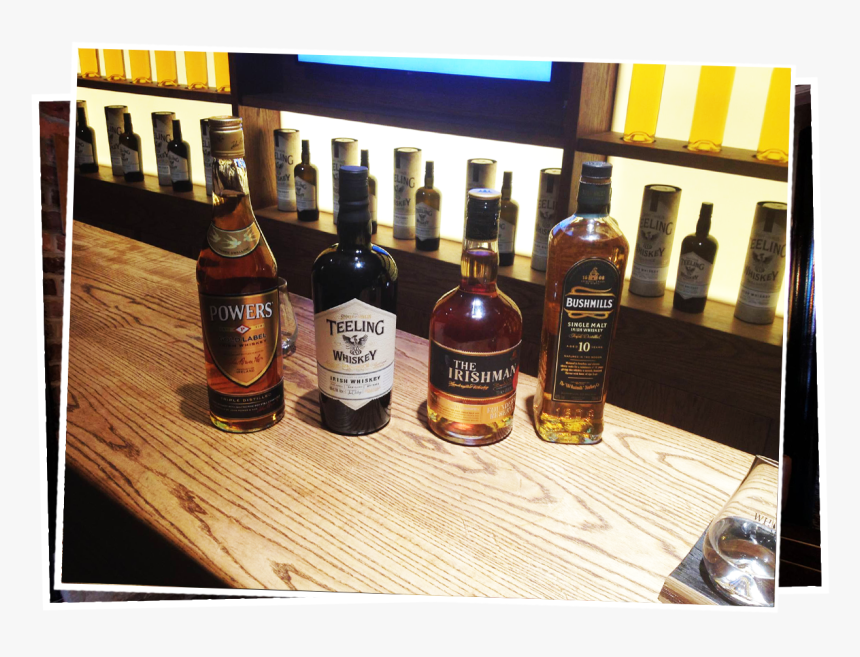 Wooden Bar Counter - Blended Whiskey, HD Png Download