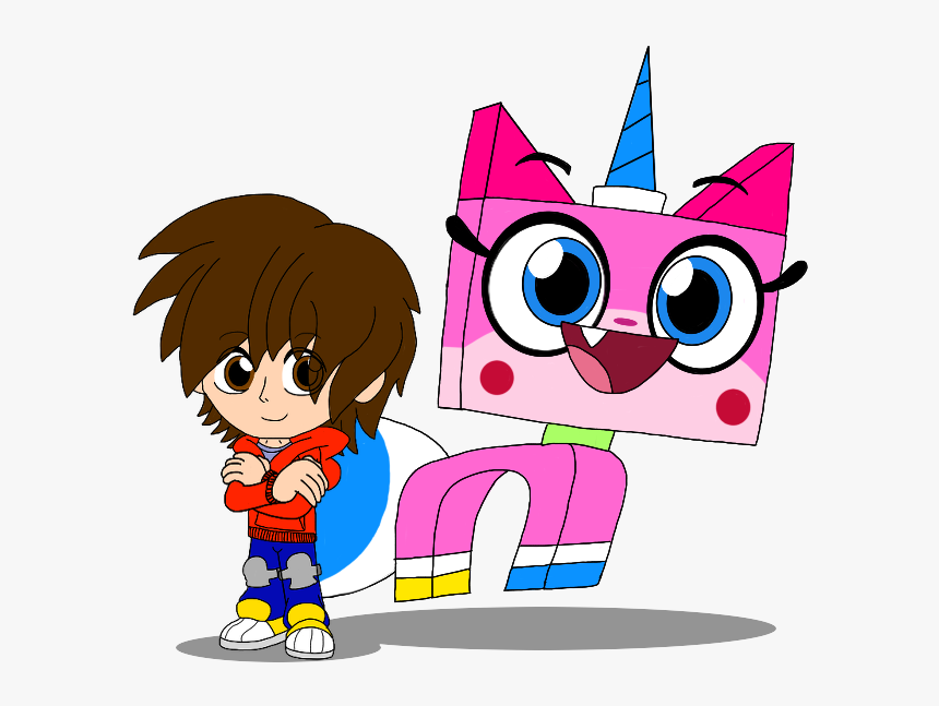 Unikitty And Lachlan , Png Download - Rainbow Dash And Unikitty, Transparent Png
