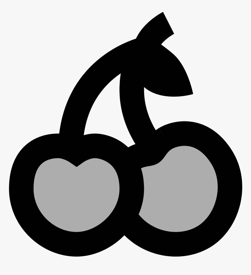 It S A Log Of A Couple Of Cherries - Illustration, HD Png Download