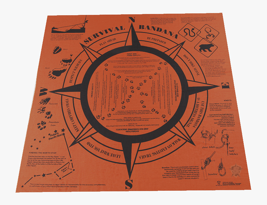 3768 - Survival Bandana, HD Png Download