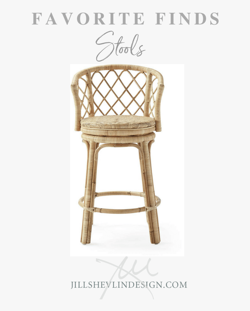 Shop Coastal Home Furniture Jill Shevlin Design Vero - Bar Stool, HD Png Download