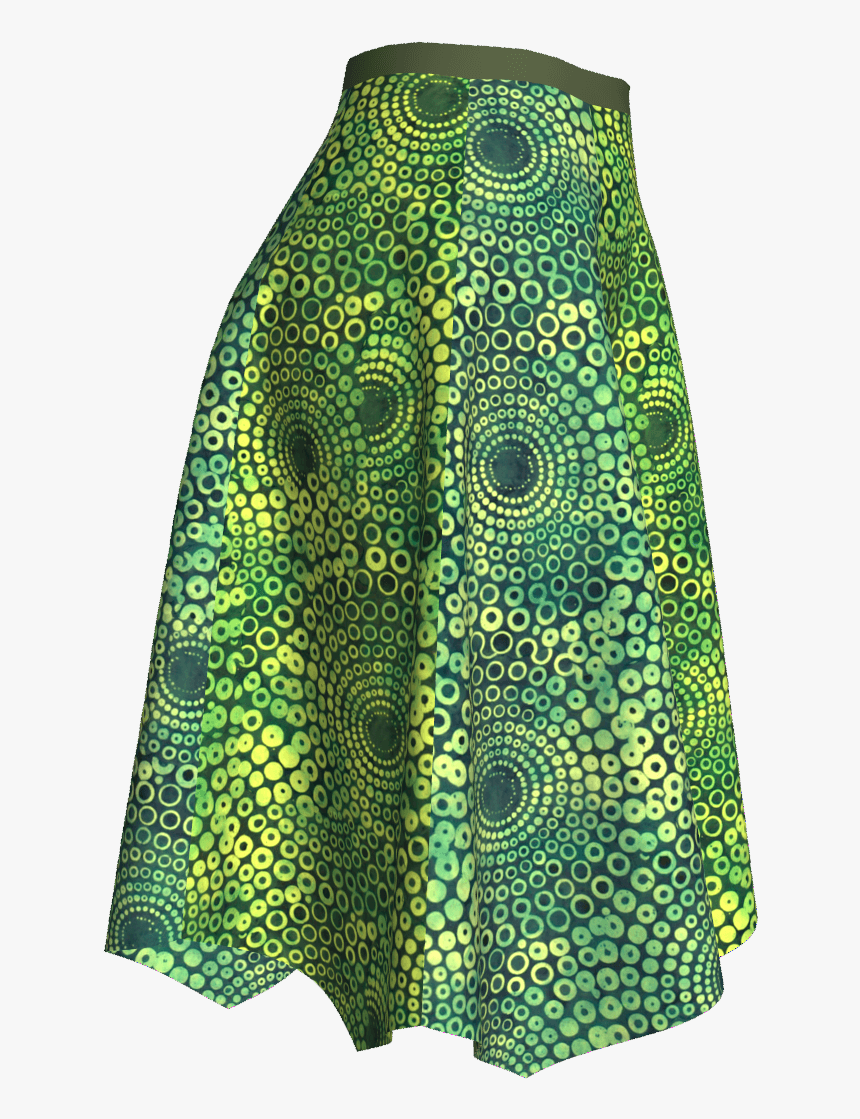 Marvelous Designer Handkerchief Paneled Skirt Garment - Skirt, HD Png Download