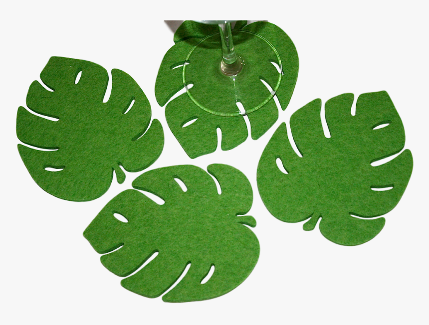 Tropical Leaf Felt, HD Png Download
