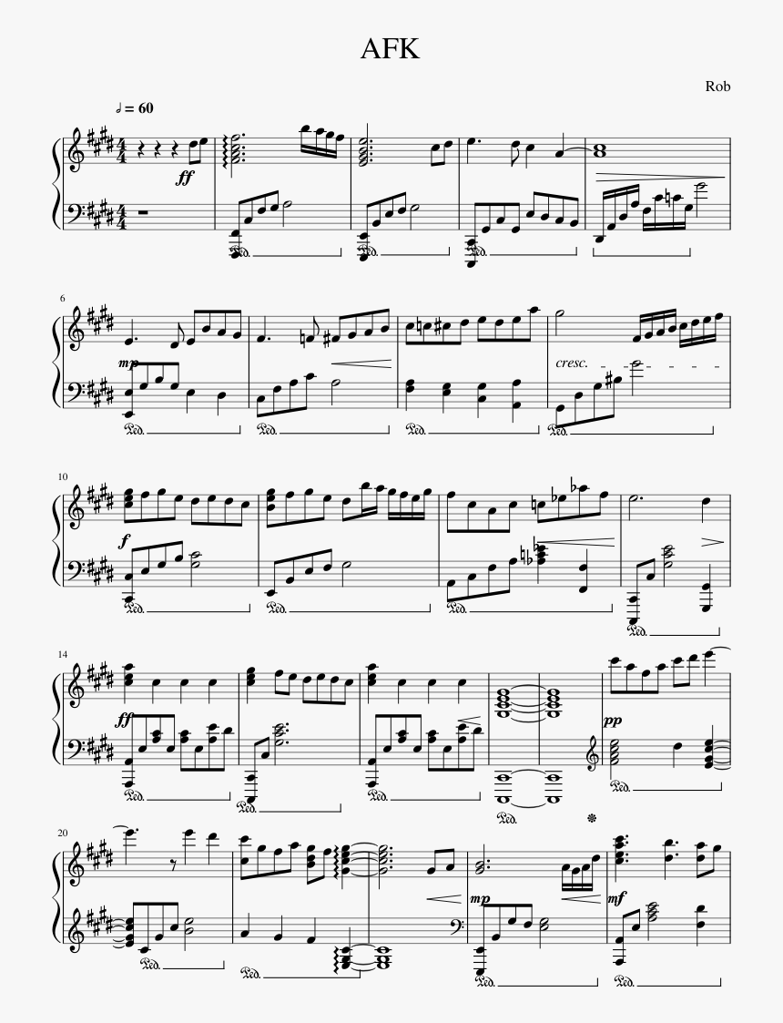 Come As You Are Partiture, HD Png Download