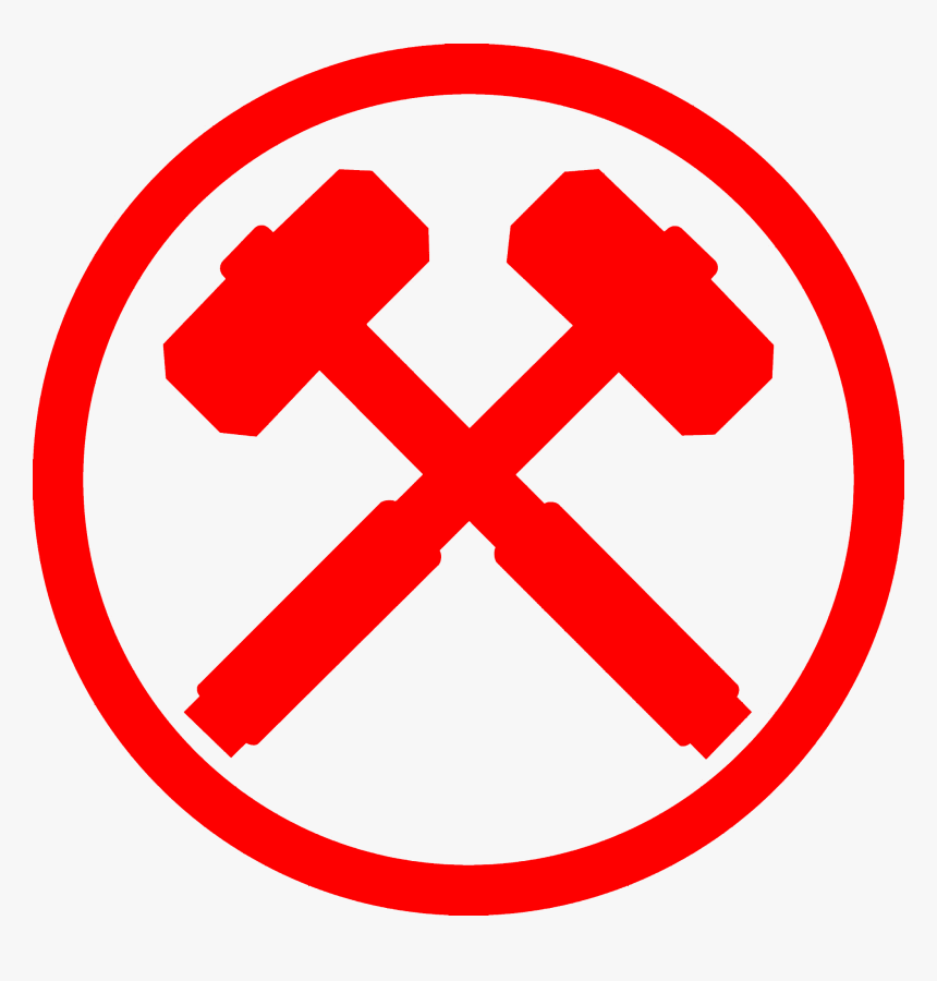 No Stopping Road Signs , Transparent Cartoons - No Mining Sign Png, Png Download