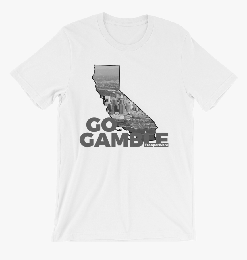 San Diego Ca Go Gamble T-shirt - Piano, HD Png Download