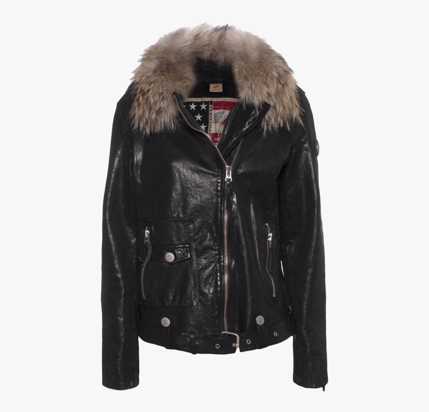 True Religion Leather Jacket - Leather Jacket, HD Png Download