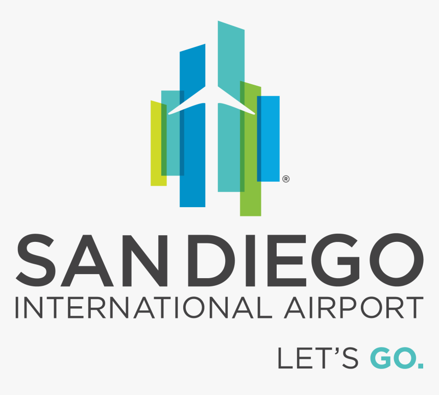 San Diego Airport - Graphic Design, HD Png Download