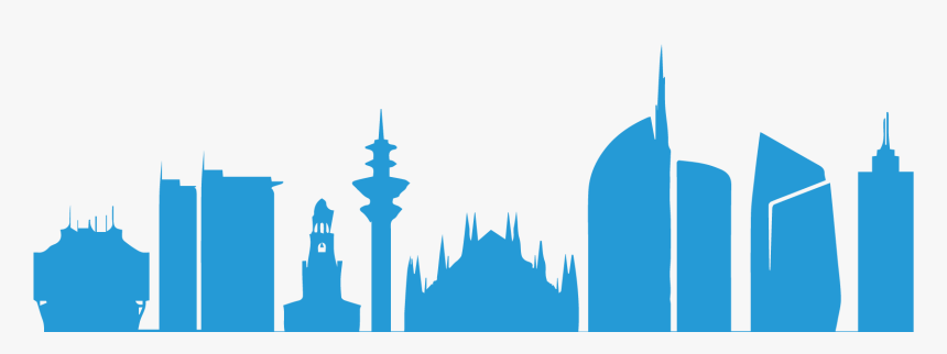 High Quality It Consultant Services And Training For - Milan Skyline Silhouette Png, Transparent Png