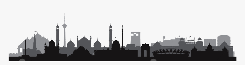 Transparent Austin Skyline Clipart - India Skyline Silhouette Png, Png Download