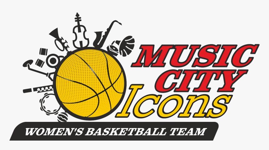Music City Icons Bunker Labs Nashville - Basketball And Music Logo, HD Png Download