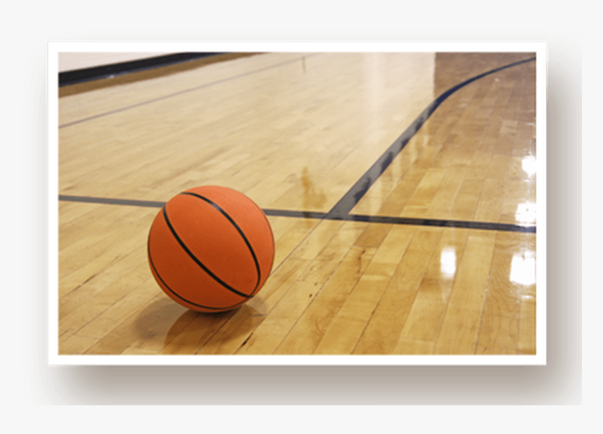 Basketball Court Floor Png - Basketball On Court, Transparent Png