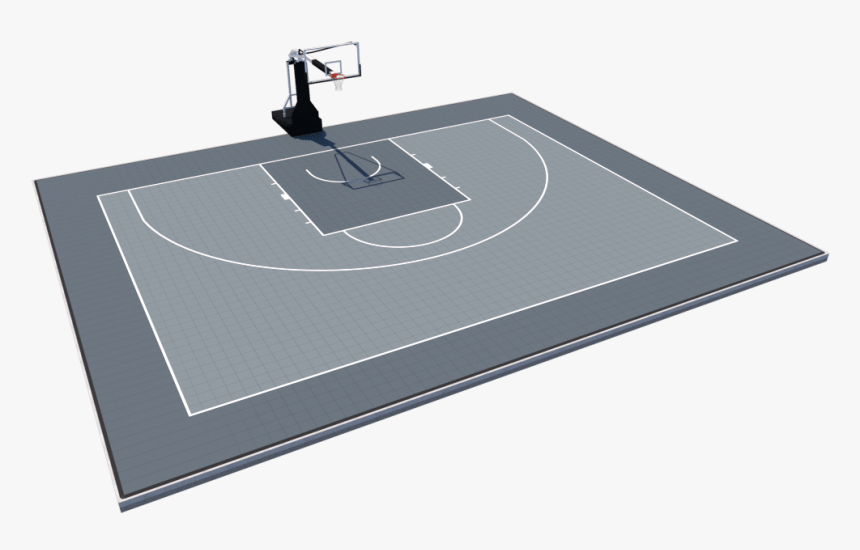 Fiba Basketball Court - Paper, HD Png Download
