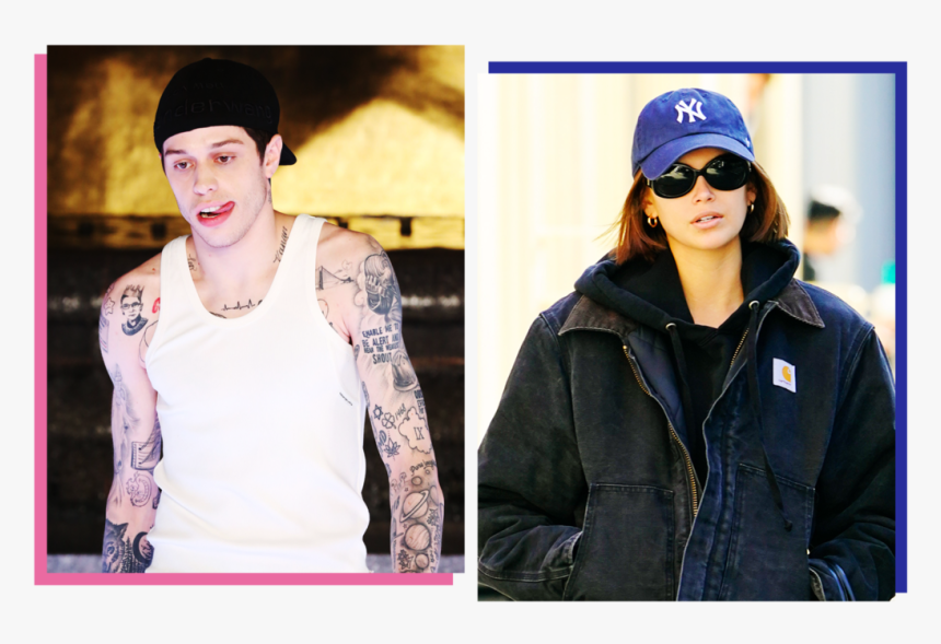 Pete Davidson Kaia Gerber, HD Png Download