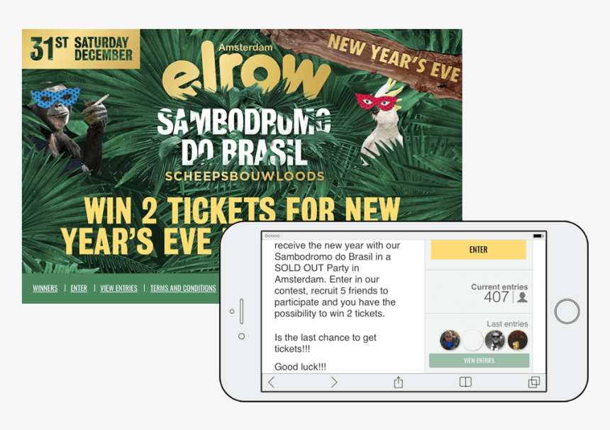 New Year S Eve Promotions Recruiters Tickets - Christmas Tree, HD Png Download