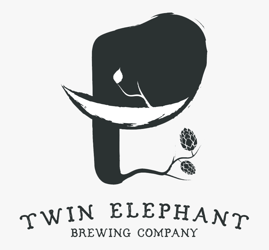 Twin Elephant Set The Vector - Twin Elephant Brewery, HD Png Download