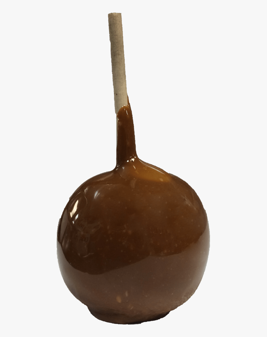Caramel Apple Plain Cut - Chocolate, HD Png Download