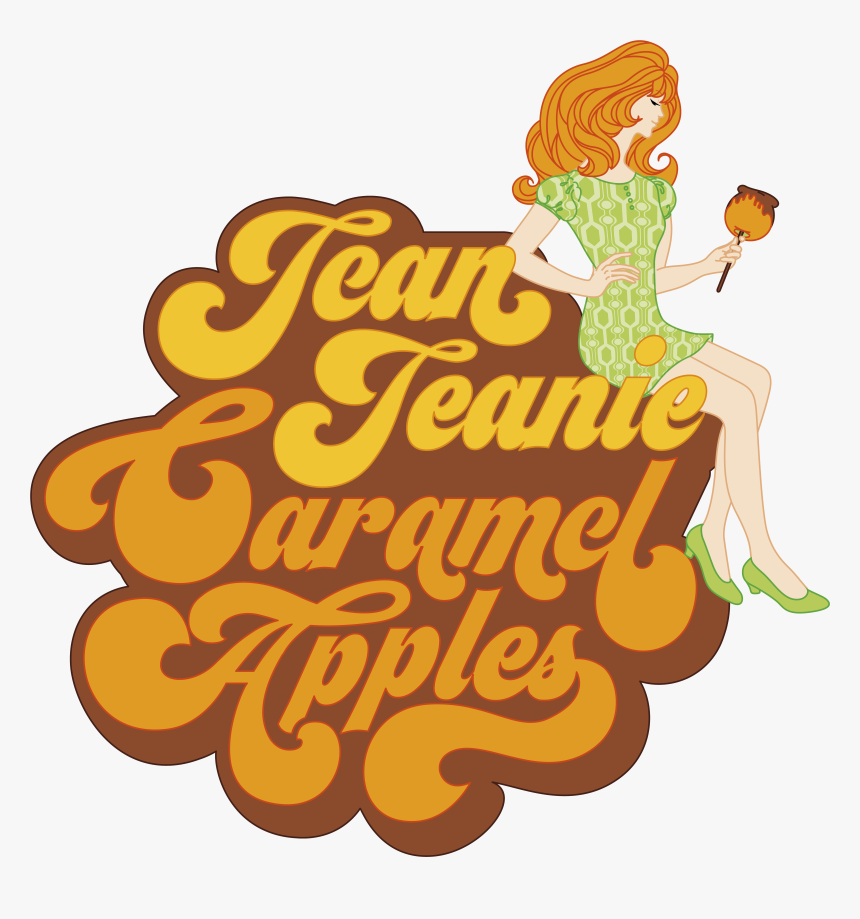 Jean Jeanie Caramel Apples - Illustration, HD Png Download