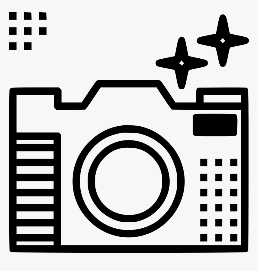 Camera Photo Photography Shoot Flash - Icone Produit Cosmétique Png, Transparent Png