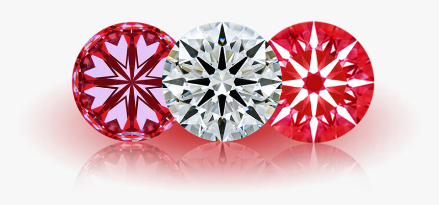 Perfect Hearts And Arrows Diamond, HD Png Download