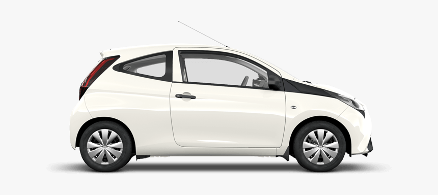 White 3 Door Aygo, HD Png Download