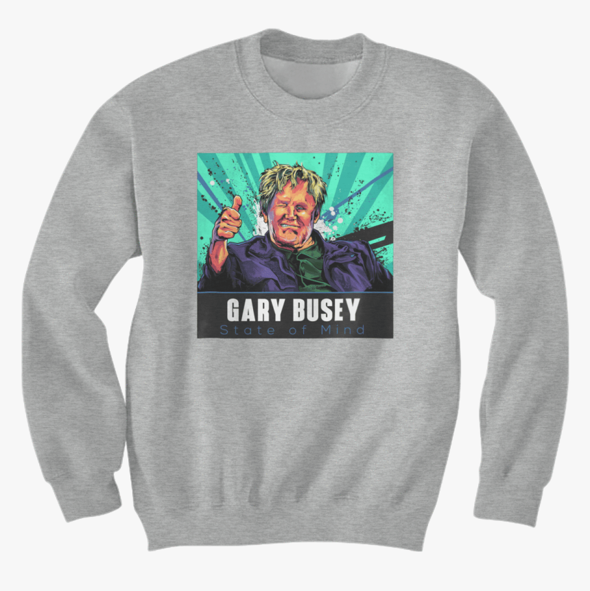 Grey Crewneck, HD Png Download