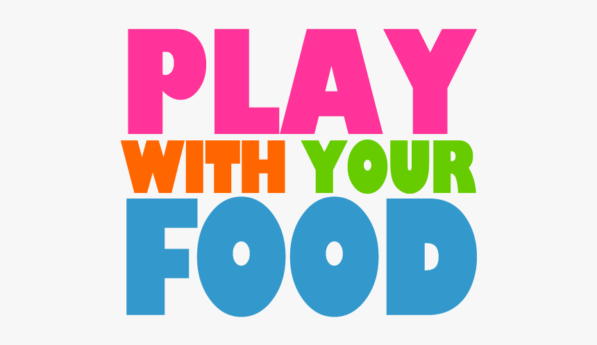 Play With Your Food Colors - Graphic Design, HD Png Download