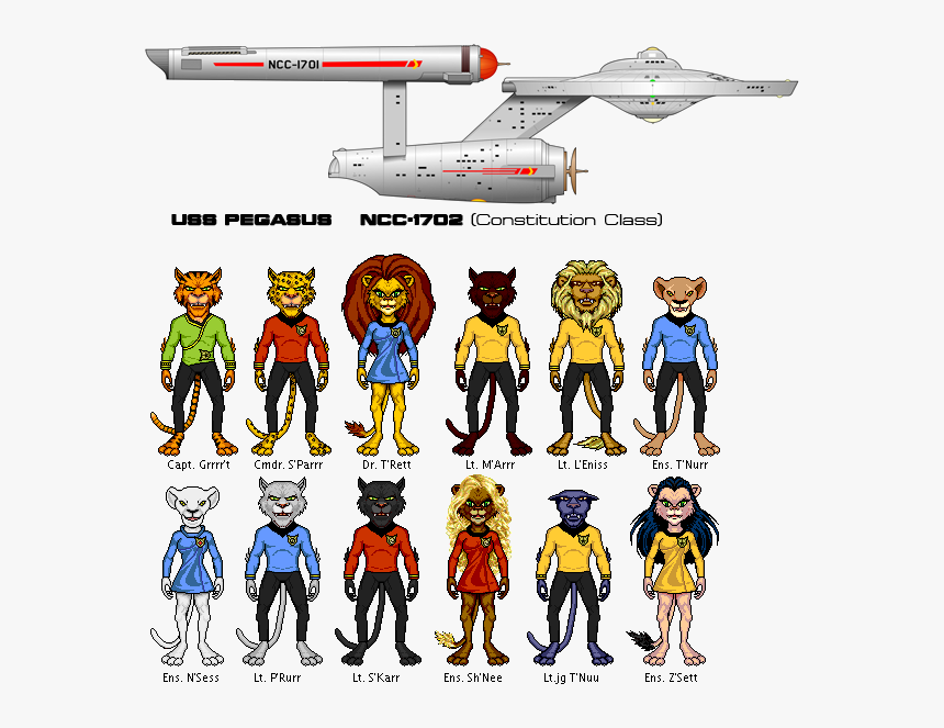 Usspegasus Richb - Pegasus Star Trek, HD Png Download