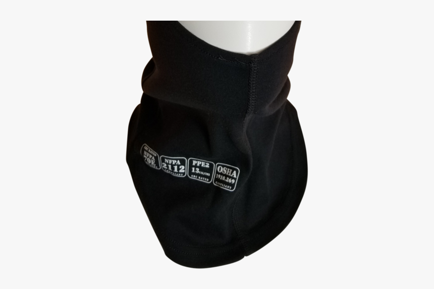 Balaclava Black Fr And Arc Rated Cat2 - Leather, HD Png Download