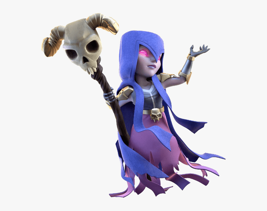 Clash Royale Witch Png, Transparent Png