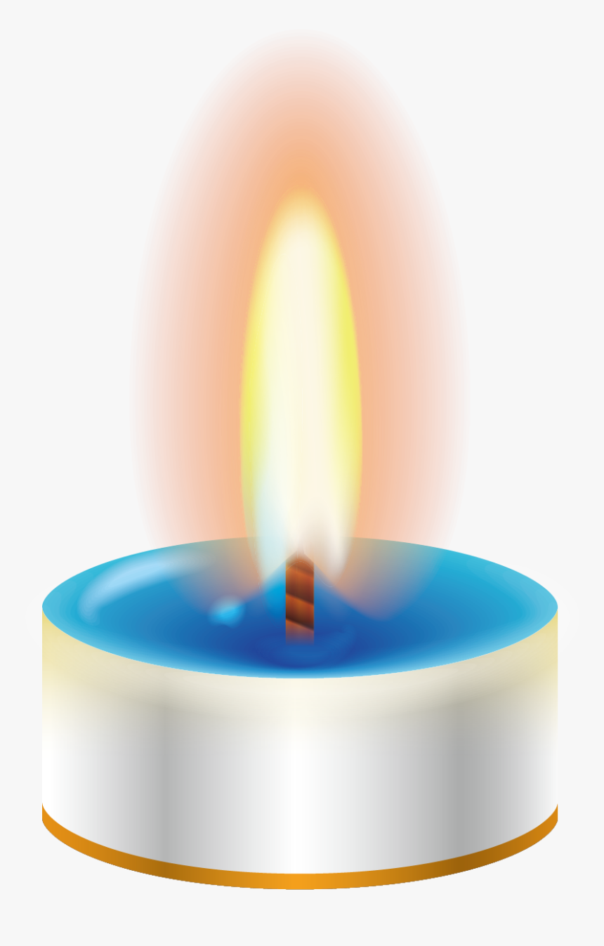 Candle Euclidean Vector Flame - Candle, HD Png Download