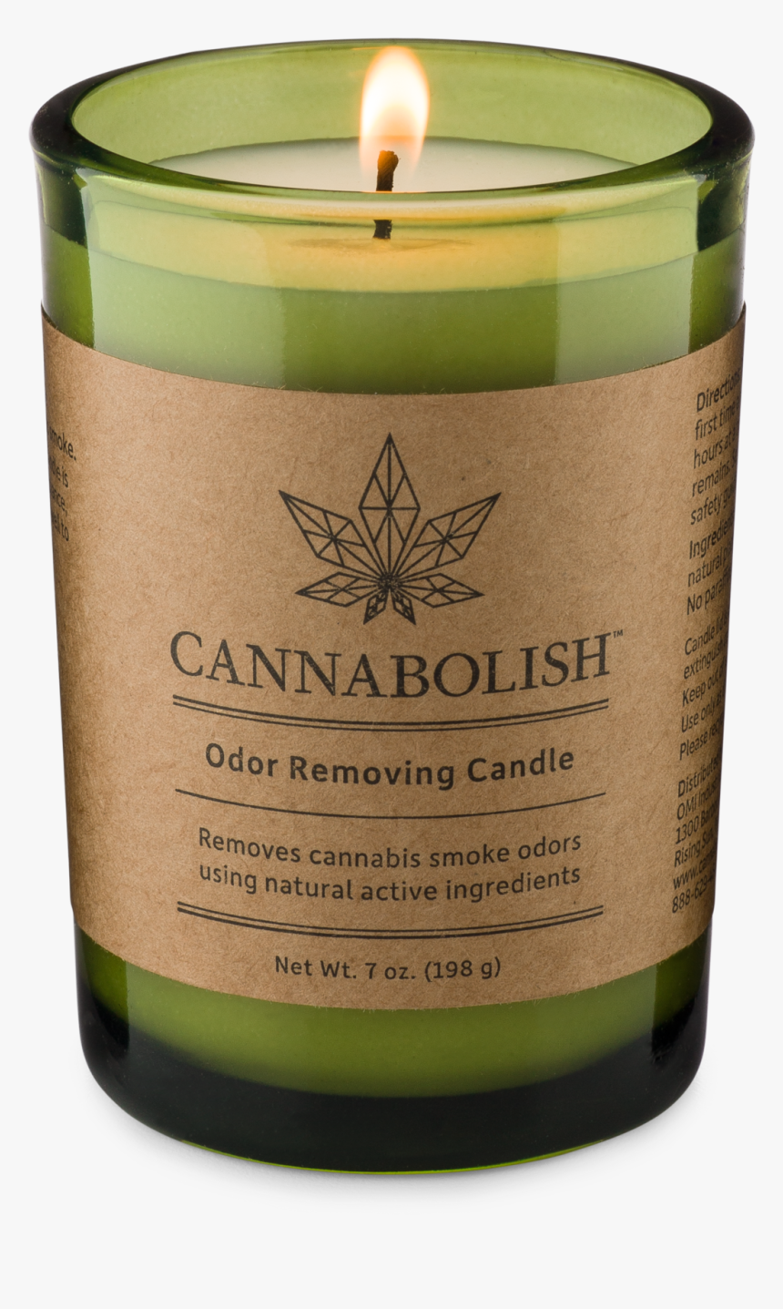 Cannabolish Odor Removing Candle 
 Class Lazyload Lazyload - Cannabolish Candle, HD Png Download