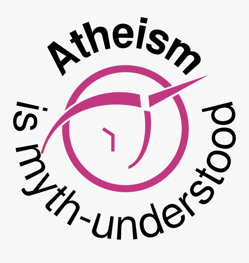 Atheism Is Myth-understood Design - Invisible Pink Unicorn, HD Png Download